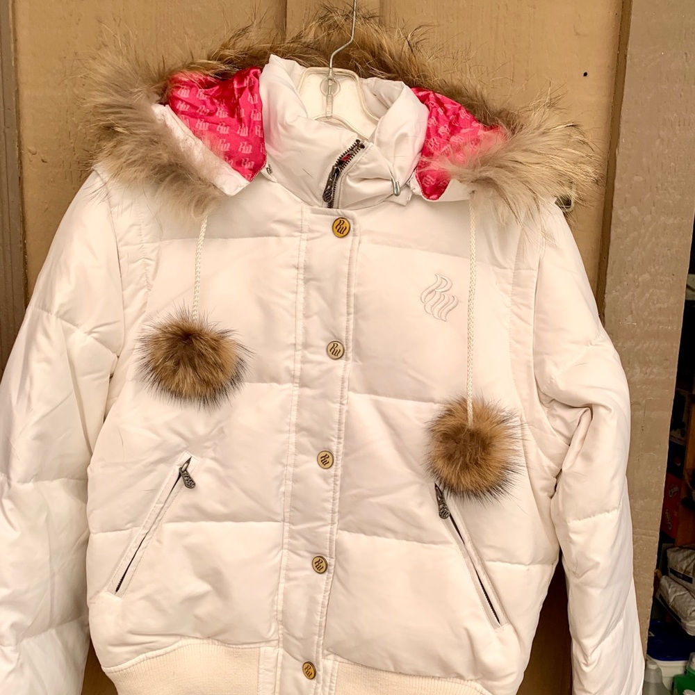 Rocawear  Puffer Down Jacket With Faux Fux